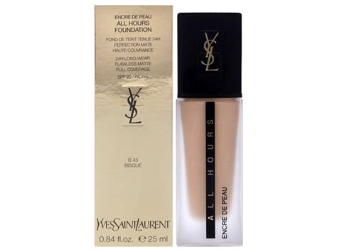 YSL B45 Bisque All Hours Full Coverage Matte Foundation